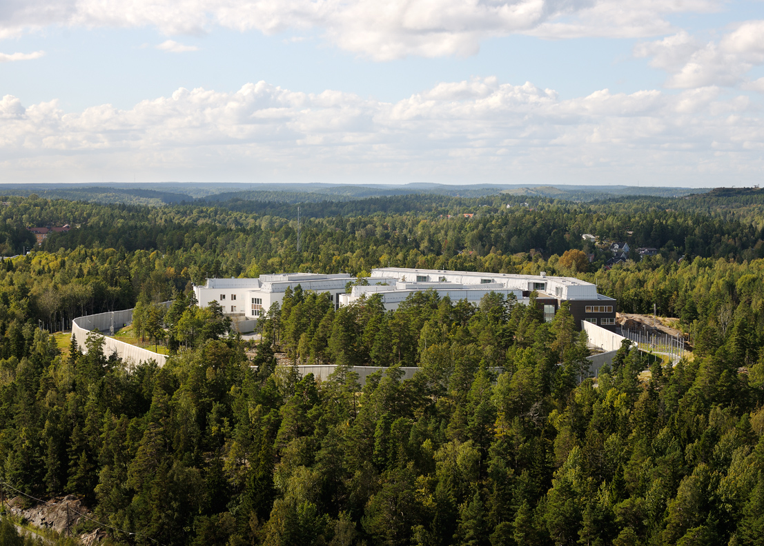 Vy över Rättspsykiatrin Helix